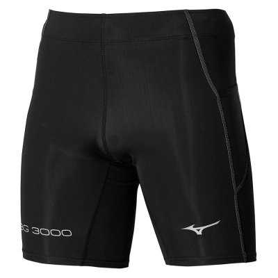 Mallas Mizuno BG3000 Mid Hombre Negros - Chile M592RYMGQV